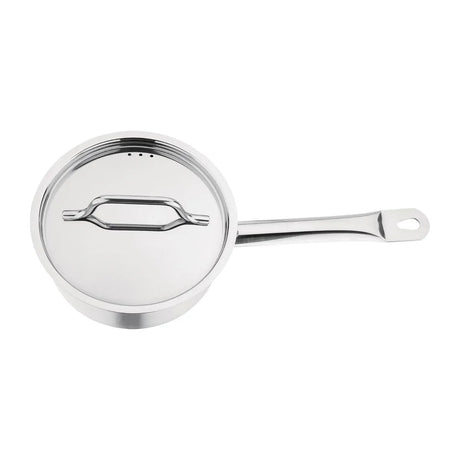 DF671 Nisbets Essentials Stainless Steel Saucepan 3000ml - JD Catering Equipment Solutions Ltd