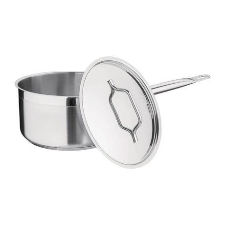DF671 Nisbets Essentials Stainless Steel Saucepan 3000ml - JD Catering Equipment Solutions Ltd