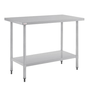 DF677 Nisbets Essentials Self Assembly Stainless Steel Table 1200 x 600mm - JD Catering Equipment Solutions Ltd