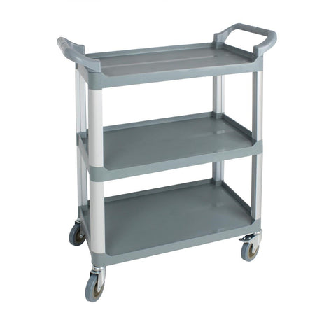 DF678 Nisbets Essentials Polypropylene Compact Mobile Trolley JD Catering Equipment Solutions Ltd