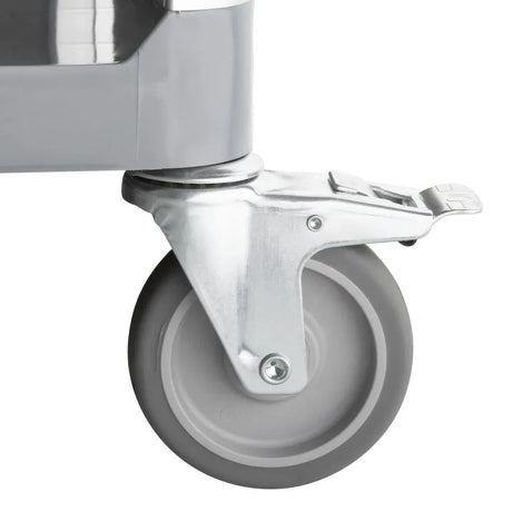 DF678 Nisbets Essentials Polypropylene Compact Mobile Trolley - JD Catering Equipment Solutions Ltd