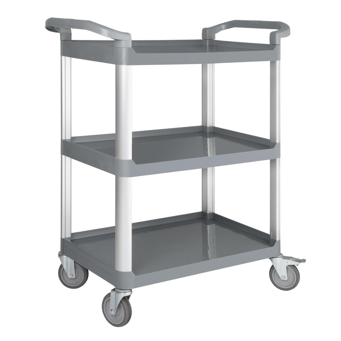 DF678 Nisbets Essentials Polypropylene Compact Mobile Trolley JD Catering Equipment Solutions Ltd