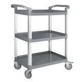 DF678 Nisbets Essentials Polypropylene Compact Mobile Trolley JD Catering Equipment Solutions Ltd