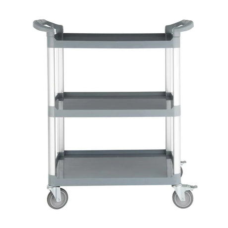 DF678 Nisbets Essentials Polypropylene Compact Mobile Trolley - JD Catering Equipment Solutions Ltd