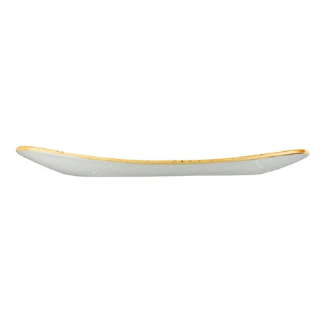 DF771 Churchill Stonecast Triangle Plate Cornflower Blue 197mm (Pack of 12) - JD Catering Equipment Solutions Ltd