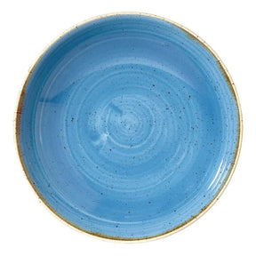 DF776 Churchill Stonecast Round Coupe Bowl Cornflower Blue 248mm (Pack of 12) - JD Catering Equipment Solutions Ltd