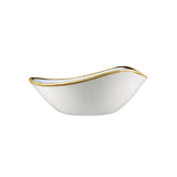 DF779 Churchill Stonecast Triangle Bowl Cornflower Blue 184mm (Pack of 12) JD Catering Equipment Solutions Ltd