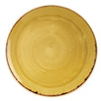 DF784 Churchill Stonecast Round Coupe Plate Mustard Seed Yellow 288mm (Pack of 12) JD Catering Equipment Solutions Ltd