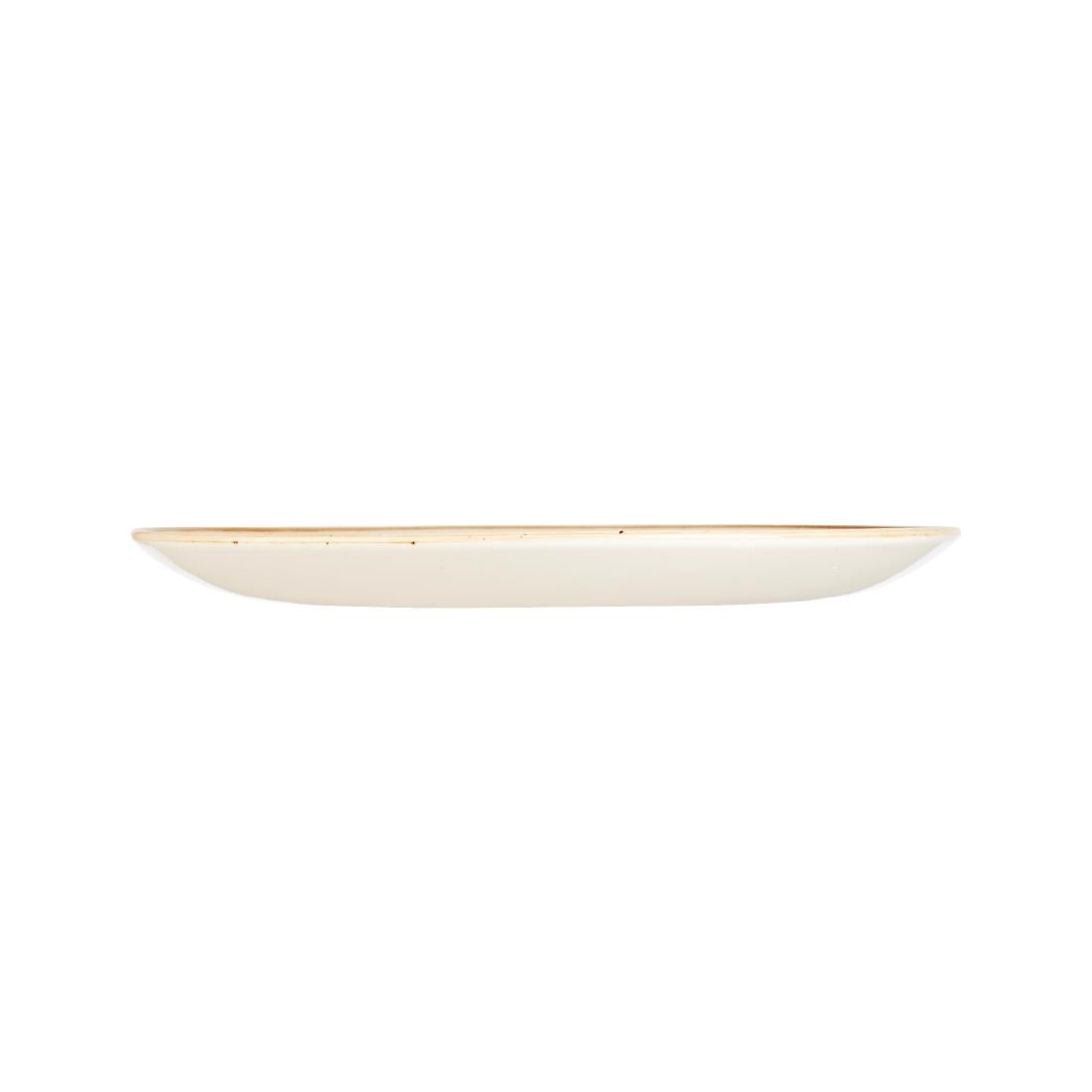 DF785 Churchill Stonecast Round Coupe Plate Mustard Seed Yellow 260mm (Pack of 12) JD Catering Equipment Solutions Ltd