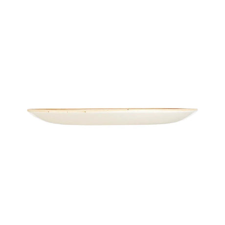 DF785 Churchill Stonecast Round Coupe Plate Mustard Seed Yellow 260mm (Pack of 12) - JD Catering Equipment Solutions Ltd