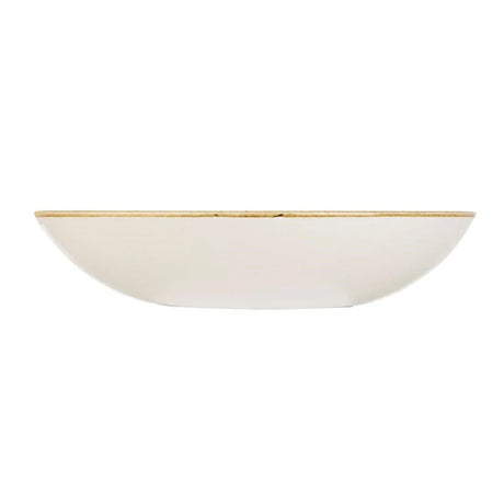 DF787 Churchill Stonecast Round Coupe Bowl Mustard Seed Yellow 248mm (Pack of 12) - JD Catering Equipment Solutions Ltd