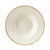 DF798 Churchill Stonecast Round Wide Rim Bowl Barley White 280mm (Pack of 12) JD Catering Equipment Solutions Ltd