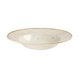 DF799 Churchill Stonecast Round Wide Rim Bowl Barley White 240mm (Pack of 12) JD Catering Equipment Solutions Ltd