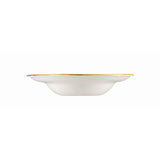 DF800 Churchill Stonecast Round Wide Rim Bowl Duck Egg Blue 280mm (Pack of 12) JD Catering Equipment Solutions Ltd