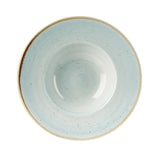 DF801 Churchill Stonecast Round Wide Rim Bowl Duck Egg Blue 240mm (Pack of 12) JD Catering Equipment Solutions Ltd