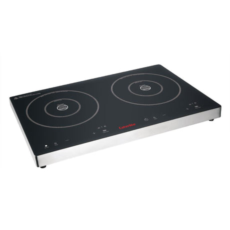 DF824 Caterlite Touch Control Double Induction Hob JD Catering Equipment Solutions Ltd