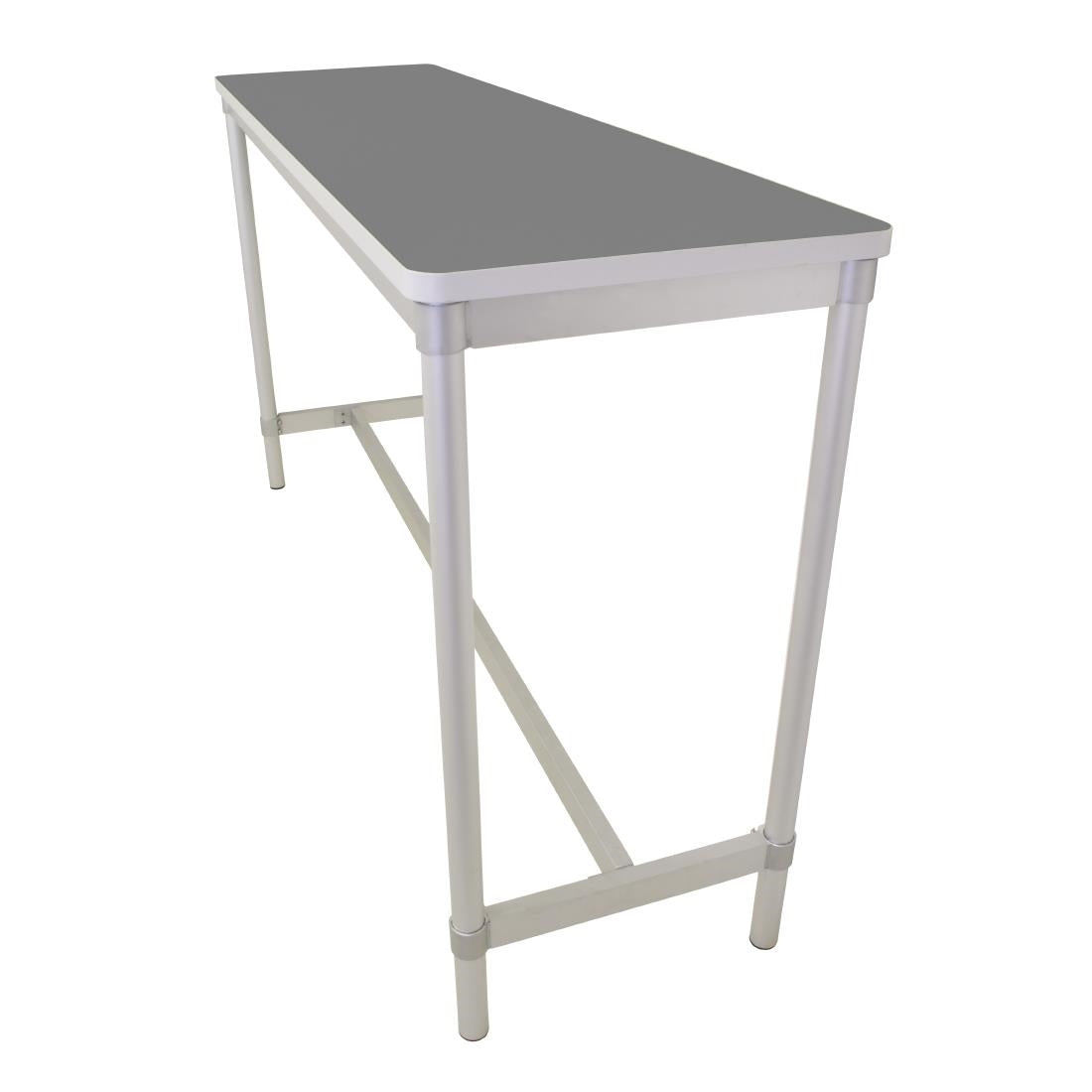 DG130-SG Gopak Enviro Indoor Storm Grey Rectangle Poseur Table 1800mm JD Catering Equipment Solutions Ltd