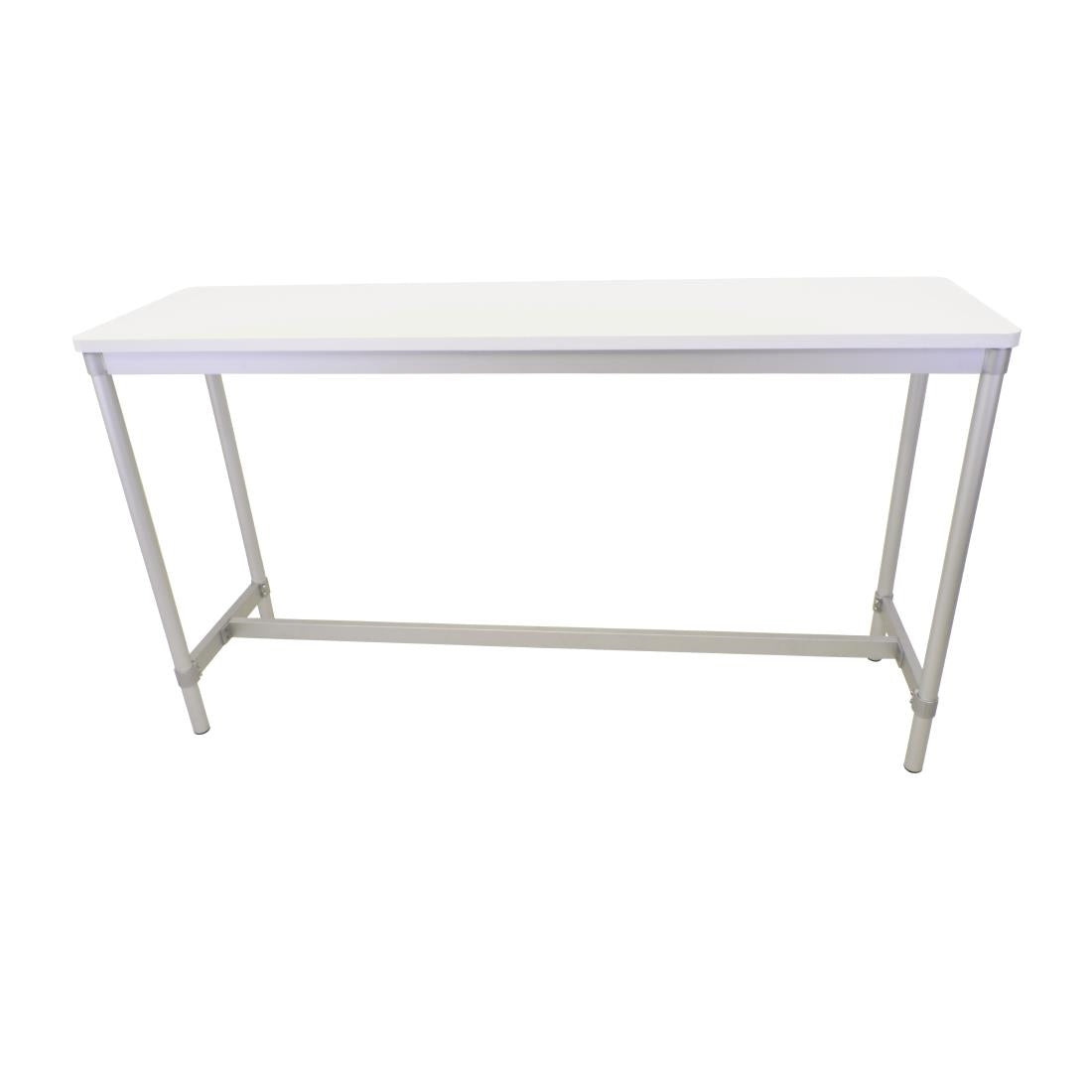 DG130-WH Gopak Enviro Indoor White Rectangle Poseur Table 1800mm JD Catering Equipment Solutions Ltd