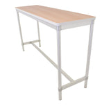 DG131-BE Gopak Enviro Indoor Beech Effect Rectangle Poseur Table 1200mm JD Catering Equipment Solutions Ltd