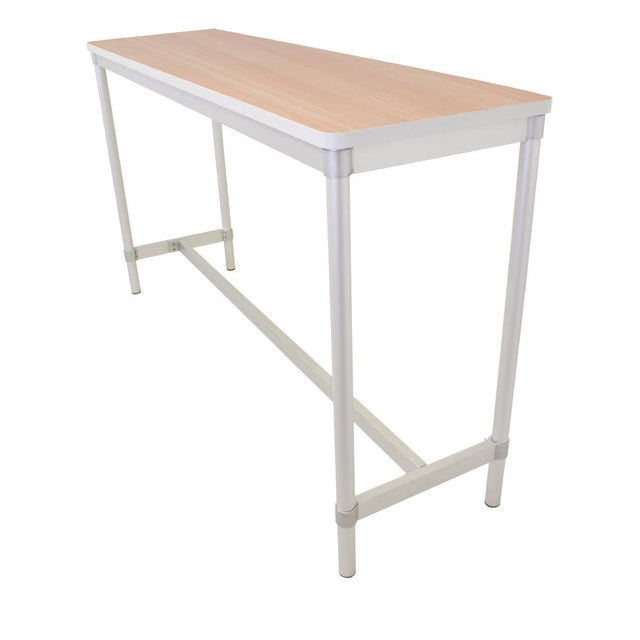 DG131-BE Gopak Enviro Indoor Beech Effect Rectangle Poseur Table 1200mm JD Catering Equipment Solutions Ltd