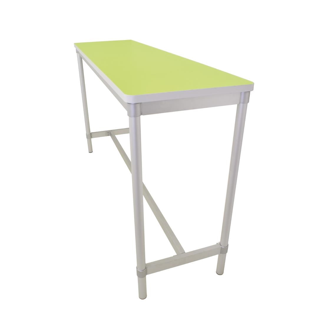 DG131-BG Gopak Enviro Indoor Bright Green Rectangle Poseur Table 1200mm JD Catering Equipment Solutions Ltd