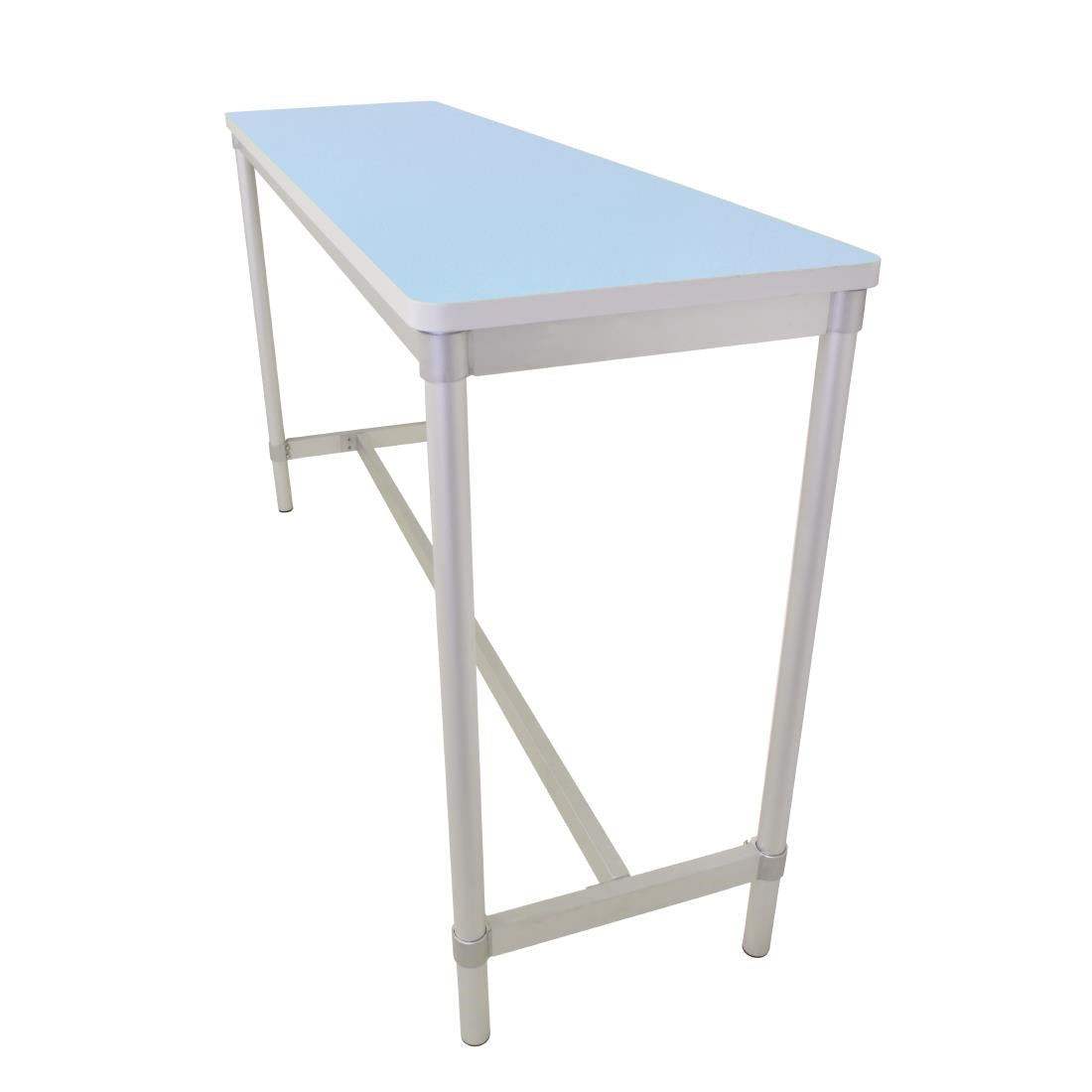 DG131-PB Gopak Enviro Indoor Pastel Blue Rectangle Poseur Table 1200mm JD Catering Equipment Solutions Ltd