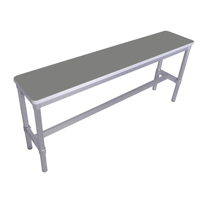 DG132-SG Gopak Enviro Indoor Stormy Grey High Bench 1600mm JD Catering Equipment Solutions Ltd