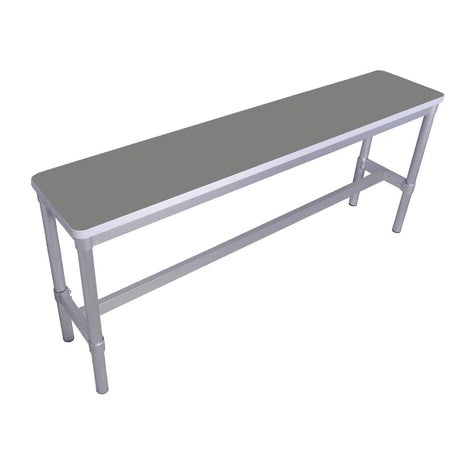 DG133-SG Gopak Enviro Indoor Stormy Grey High Bench 1000mm JD Catering Equipment Solutions Ltd