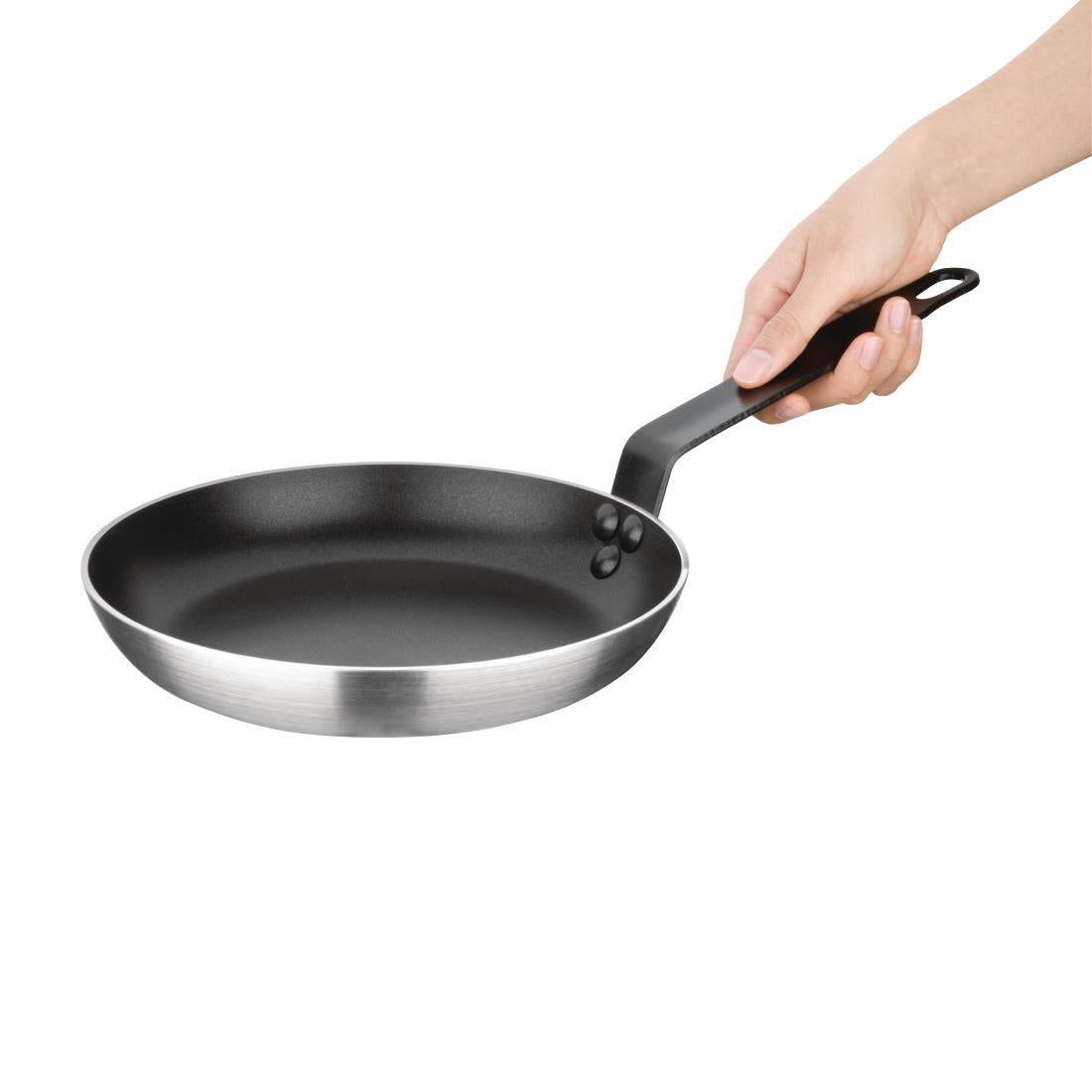 DG165 Nisbets Essentials Non-Stick Teflon Frying Pan 240mm JD Catering Equipment Solutions Ltd