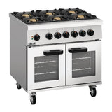 DG285 Lincat Phoenix Natural/LPG Dual Fuel Oven Range 6 Burners PHDR01 JD Catering Equipment Solutions Ltd