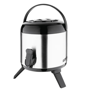 DH709 Olympia Stainless Steel Double-Wall Beverage Dispenser 6Ltr - JD Catering Equipment Solutions Ltd