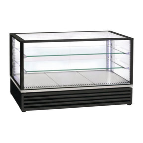 DH788 Roller Grill Countertop Chocolate Display Fridge Black 1200mm CDC1200 N - JD Catering Equipment Solutions Ltd