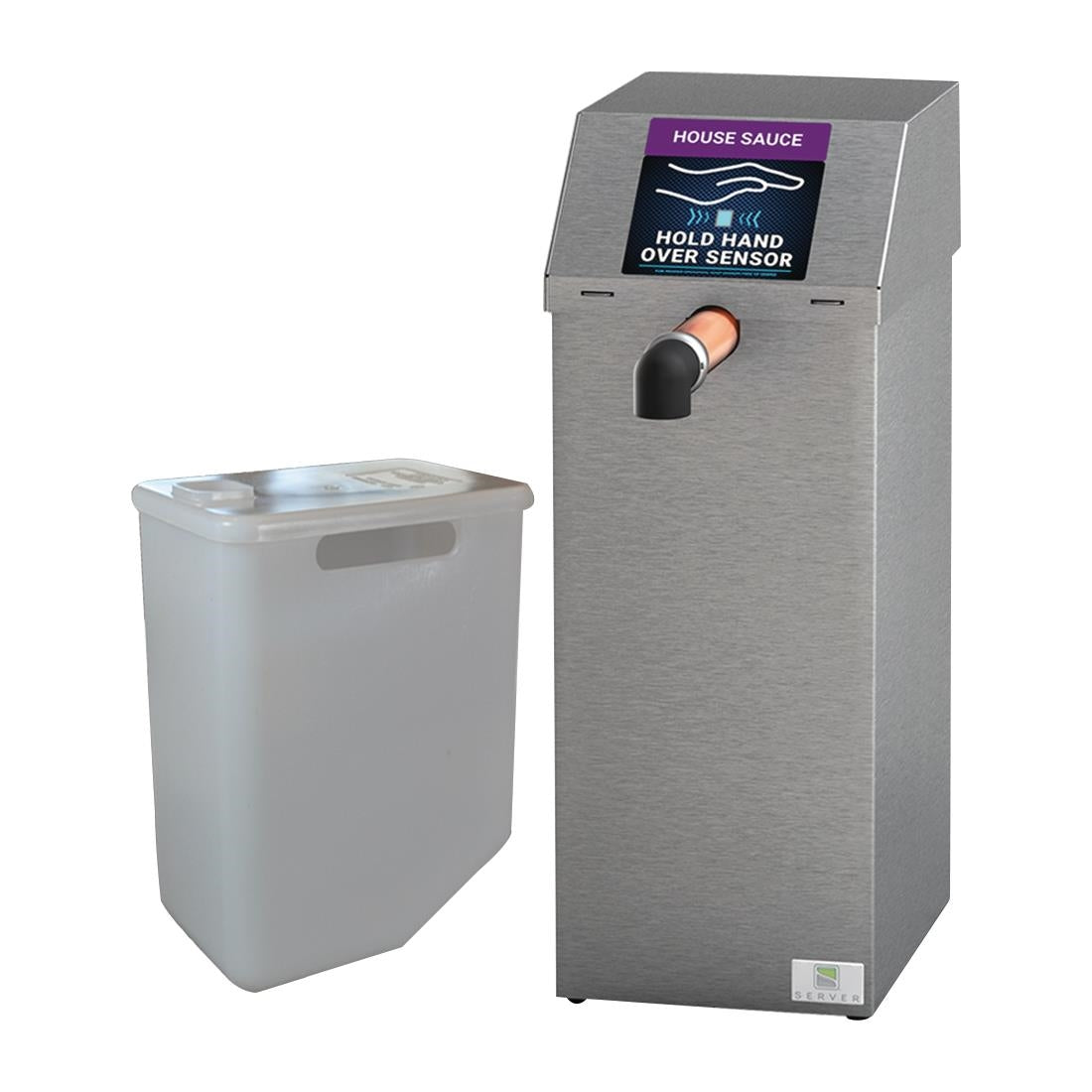 DJ468 Server Single Countertop Direct Pour Touchless Express Sauce Dispenser JD Catering Equipment Solutions Ltd