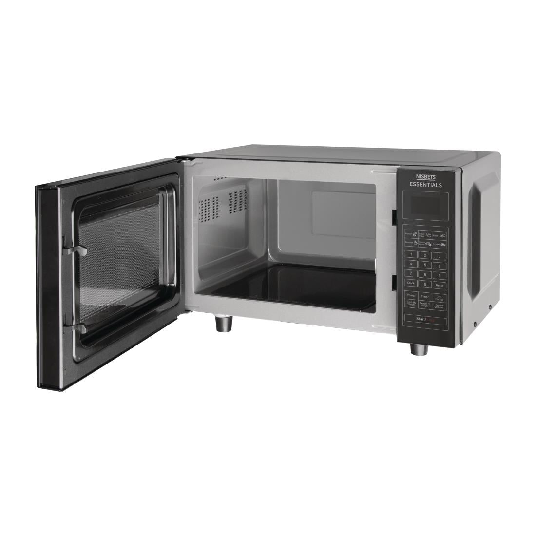 DJ610 Nisbets Essentials Flatbed Microwave 21ltr 750W JD Catering Equipment Solutions Ltd