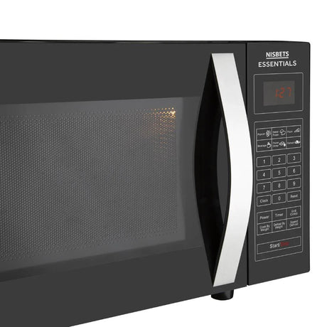DJ610 Nisbets Essentials Flatbed Microwave 21ltr 750W - JD Catering Equipment Solutions Ltd
