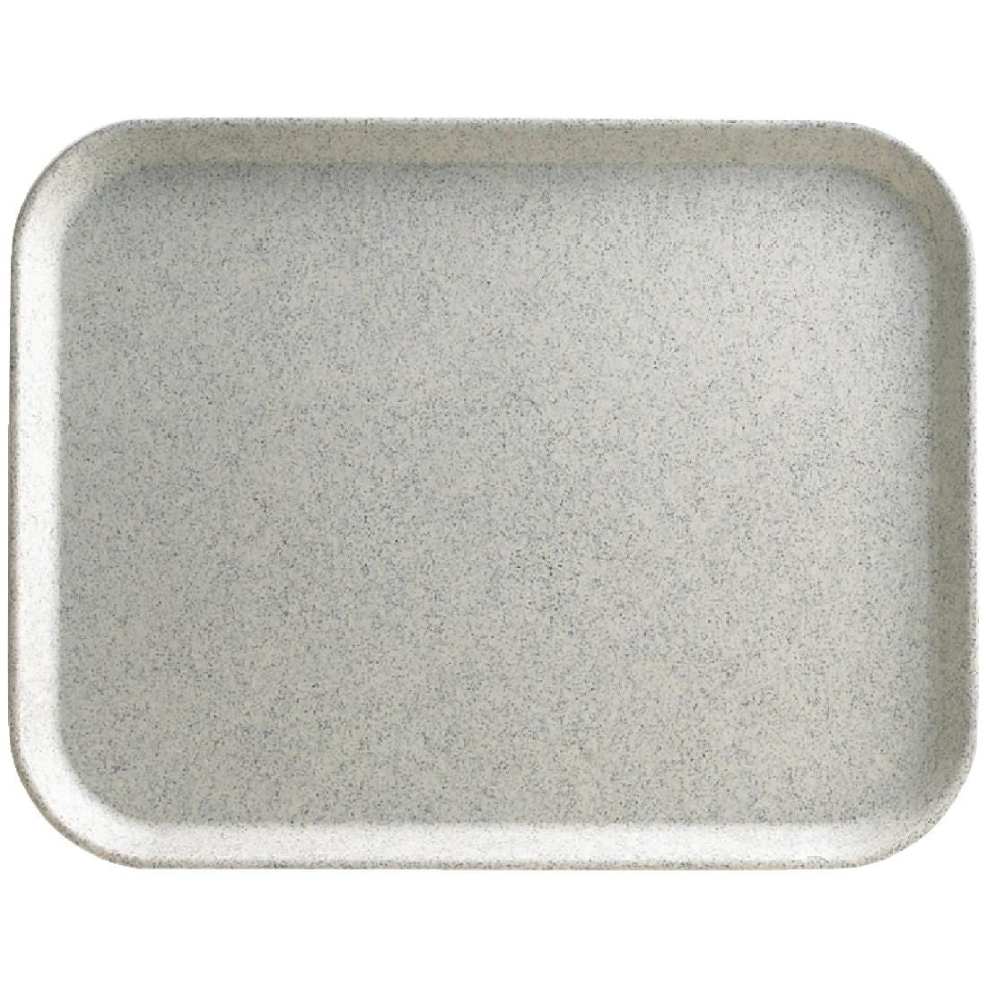 DJ658 Cambro Versa Lite Polyester Canteen Tray Speckled Smoke 430mm JD Catering Equipment Solutions Ltd