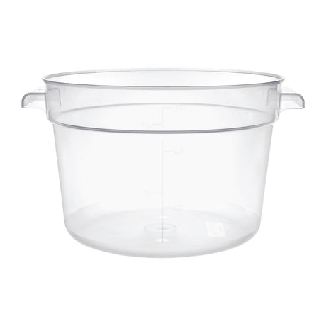 DJ961 Vogue Polypropylene Round Food Storage Container 10Ltr JD Catering Equipment Solutions Ltd