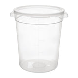 DJ962 Vogue Polypropylene Round Food Storage Container 20Ltr JD Catering Equipment Solutions Ltd
