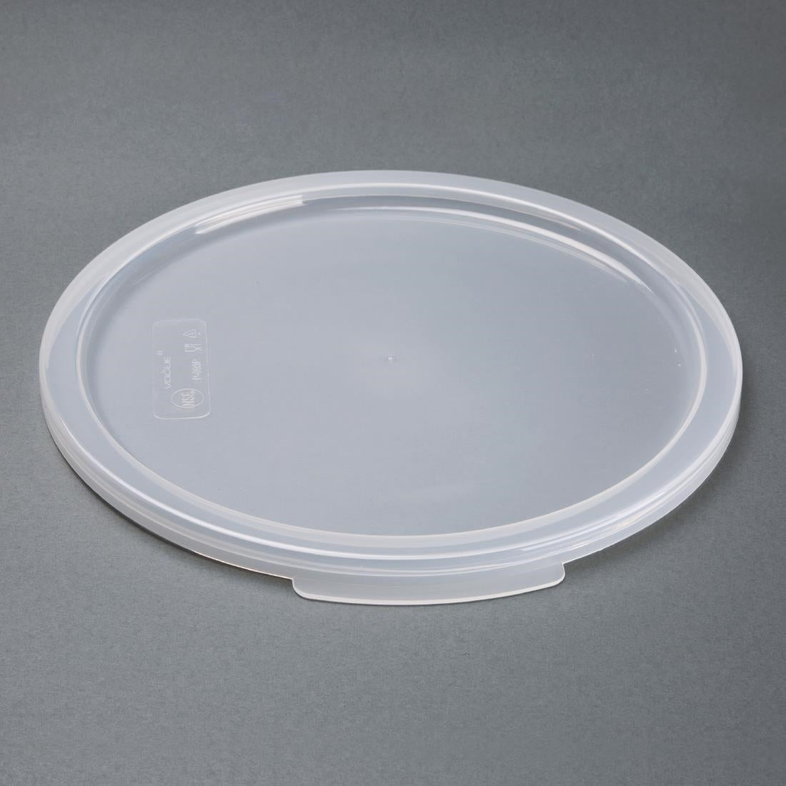 DJ963 Lid for Vogue Round Food Storage Container 7.5Ltr JD Catering Equipment Solutions Ltd