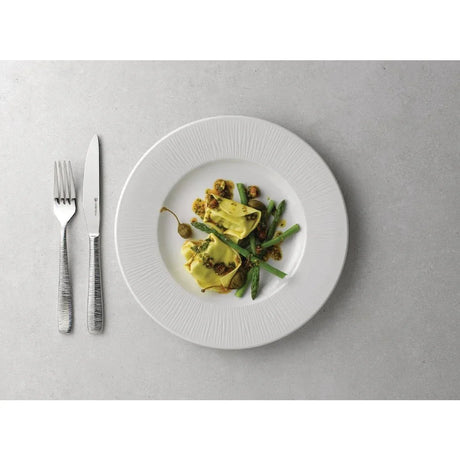 DK409 Churchill Bamboo Footed Plate 276mm (Pack of 12) - JD Catering Equipment Solutions Ltd