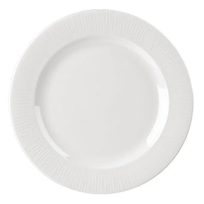 DK410 Churchill Bamboo Footed Plate 304mm (Pack of 12) - JD Catering Equipment Solutions Ltd