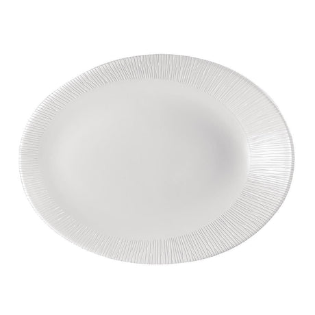 DK422 Churchill Bamboo Oval Plate 293 x 228mm (Pack of 12) JD Catering Equipment Solutions Ltd