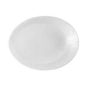 DK424 Churchill Bamboo Oval Plate 203 x 152mm (Pack of 12) - JD Catering Equipment Solutions Ltd