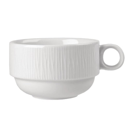DK445 Churchill Bamboo Stacking Cup 10oz (Pack of 12) JD Catering Equipment Solutions Ltd