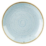 DK501 Churchill Stonecast Round Coupe Plate Duck Egg Blue 200mm (Pack of 12) JD Catering Equipment Solutions Ltd