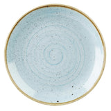 DK501 Churchill Stonecast Round Coupe Plate Duck Egg Blue 200mm (Pack of 12) JD Catering Equipment Solutions Ltd