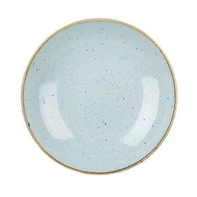DK504 Churchill Stonecast Round Coupe Bowl Duck Egg Blue 220mm (Pack of 12) - JD Catering Equipment Solutions Ltd