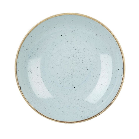 DK504 Churchill Stonecast Round Coupe Bowl Duck Egg Blue 220mm (Pack of 12) JD Catering Equipment Solutions Ltd