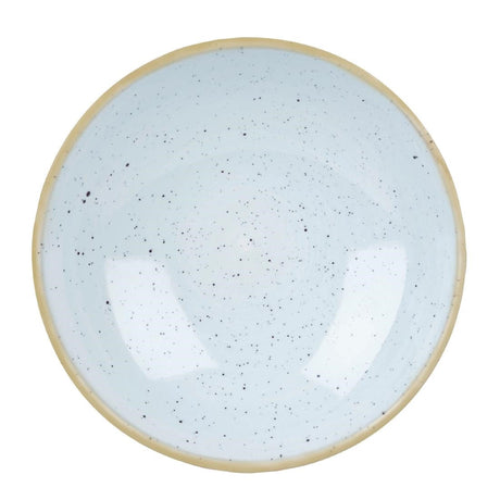 DK505 Churchill Stonecast Round Coupe Bowl Duck Egg Blue 200mm (Pack of 12) JD Catering Equipment Solutions Ltd