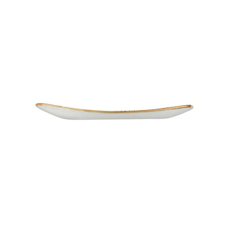 DK506 Churchill Stonecast Triangle Plate Duck Egg Blue 315mm (Pack of 6) - JD Catering Equipment Solutions Ltd
